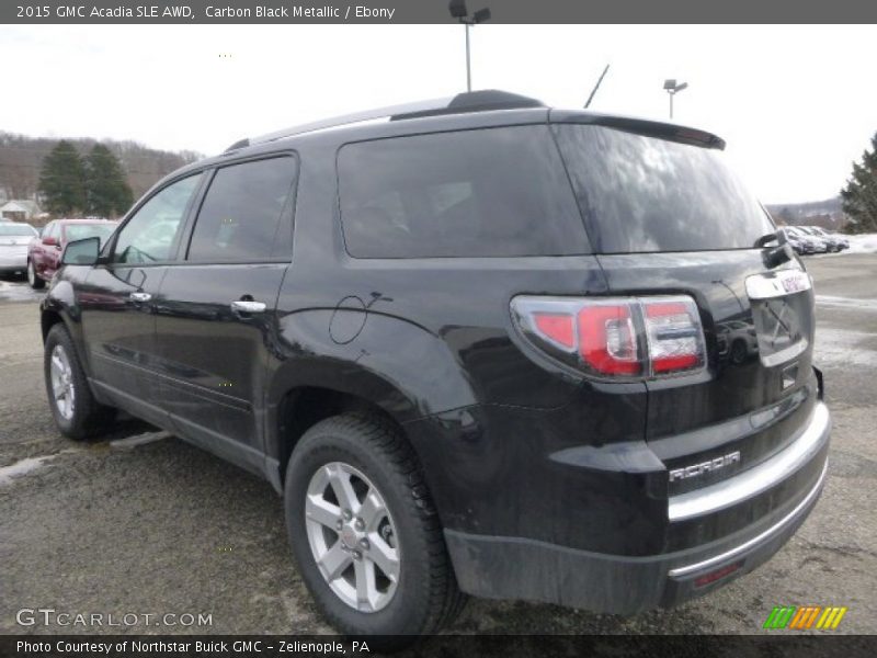 Carbon Black Metallic / Ebony 2015 GMC Acadia SLE AWD