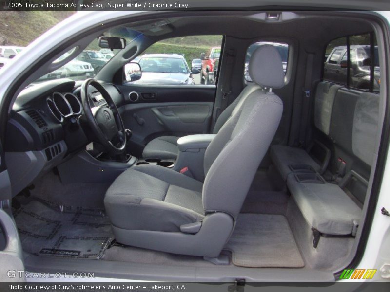 Super White / Graphite Gray 2005 Toyota Tacoma Access Cab