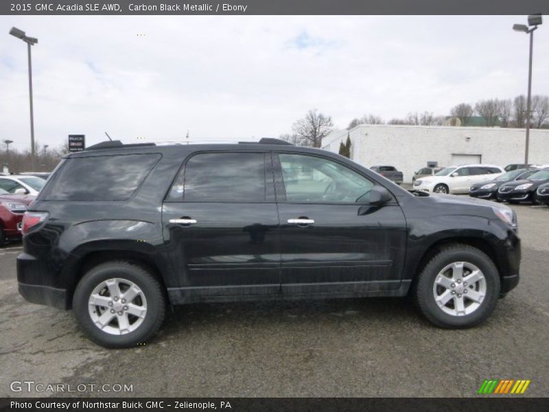 Carbon Black Metallic / Ebony 2015 GMC Acadia SLE AWD