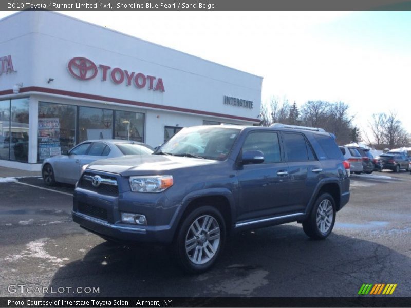 Shoreline Blue Pearl / Sand Beige 2010 Toyota 4Runner Limited 4x4