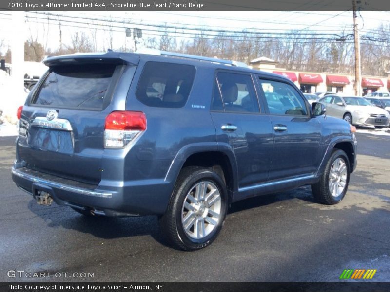 Shoreline Blue Pearl / Sand Beige 2010 Toyota 4Runner Limited 4x4