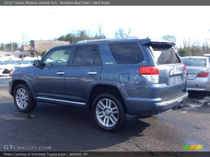 Shoreline Blue Pearl / Sand Beige 2010 Toyota 4Runner Limited 4x4