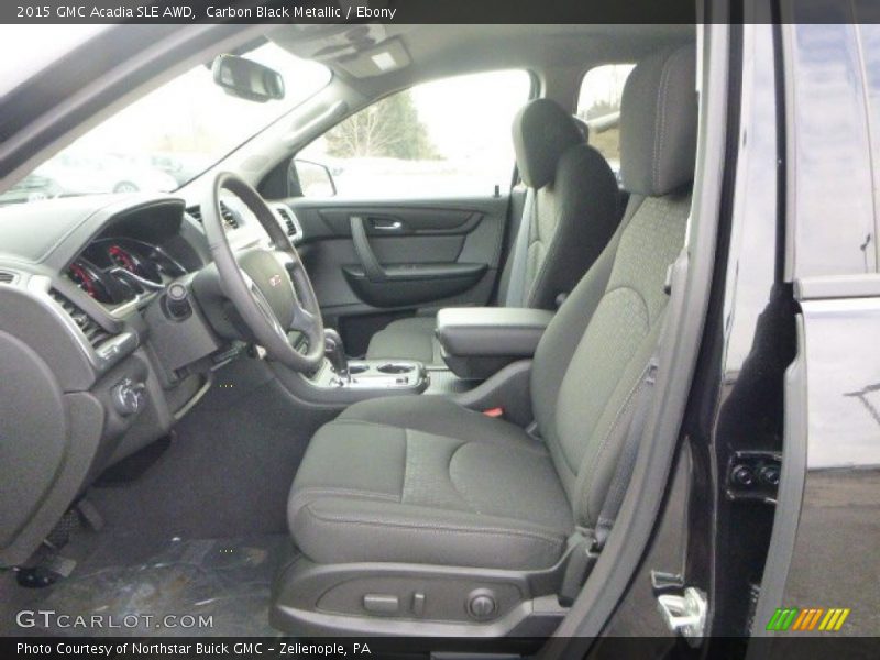 Carbon Black Metallic / Ebony 2015 GMC Acadia SLE AWD