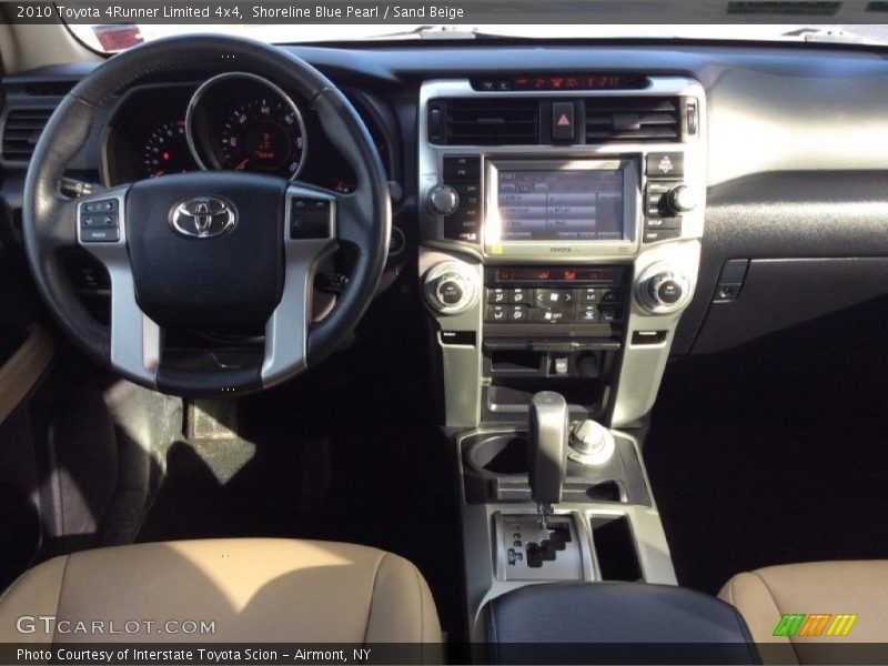 Shoreline Blue Pearl / Sand Beige 2010 Toyota 4Runner Limited 4x4