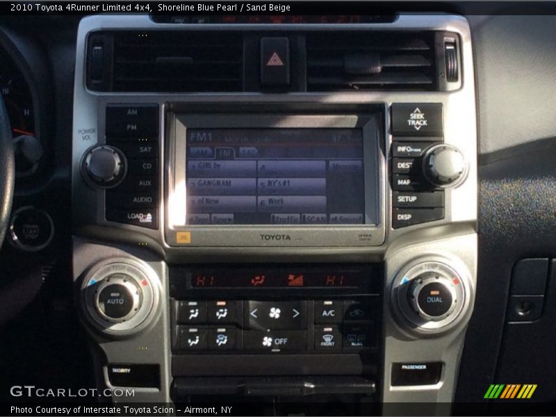Shoreline Blue Pearl / Sand Beige 2010 Toyota 4Runner Limited 4x4