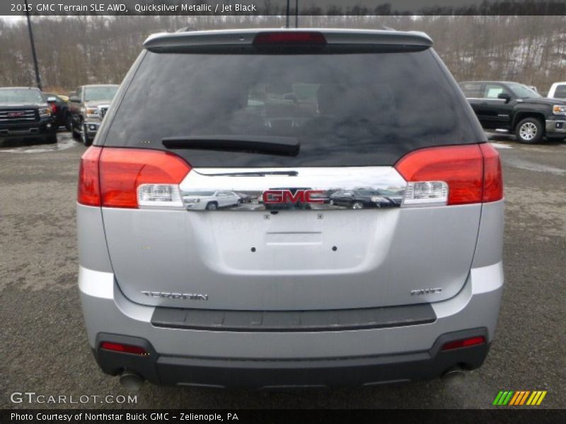 Quicksilver Metallic / Jet Black 2015 GMC Terrain SLE AWD