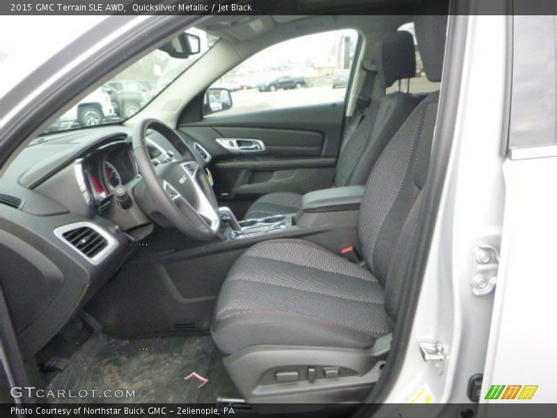 Quicksilver Metallic / Jet Black 2015 GMC Terrain SLE AWD