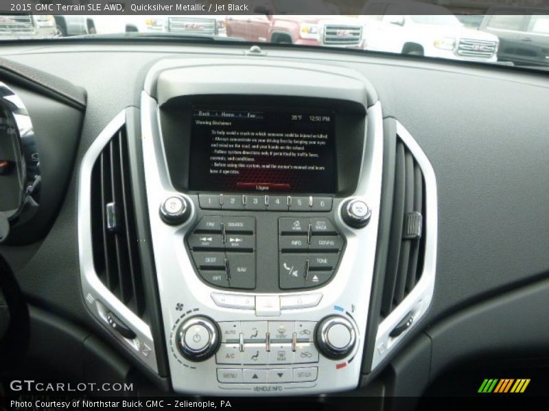 Quicksilver Metallic / Jet Black 2015 GMC Terrain SLE AWD