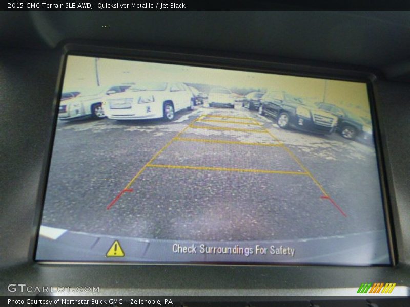 Quicksilver Metallic / Jet Black 2015 GMC Terrain SLE AWD