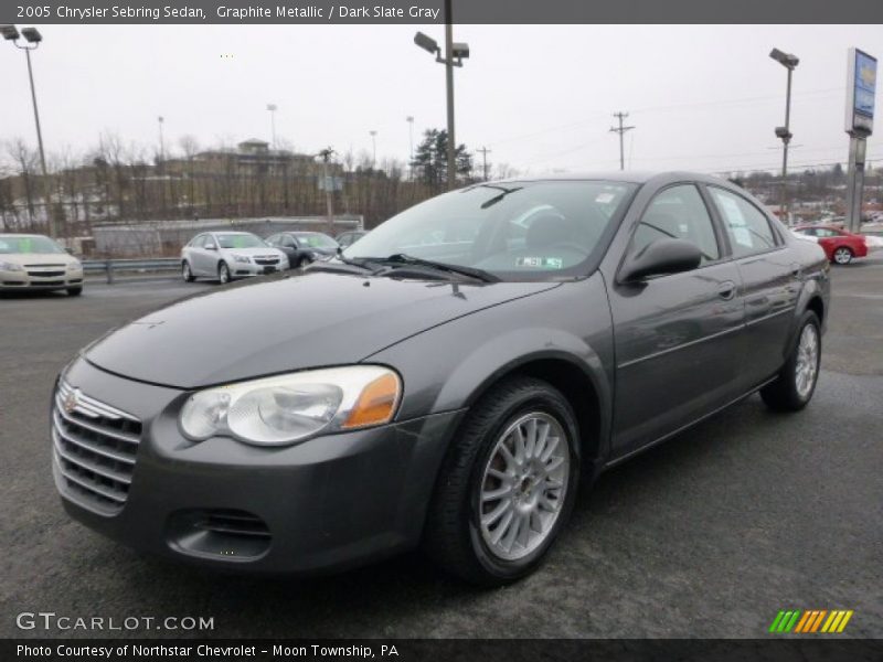 Graphite Metallic / Dark Slate Gray 2005 Chrysler Sebring Sedan