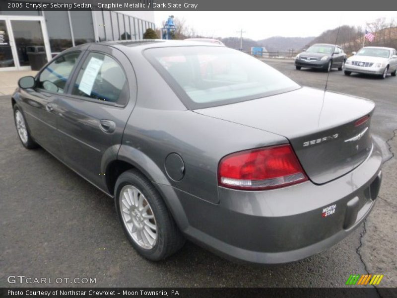 Graphite Metallic / Dark Slate Gray 2005 Chrysler Sebring Sedan