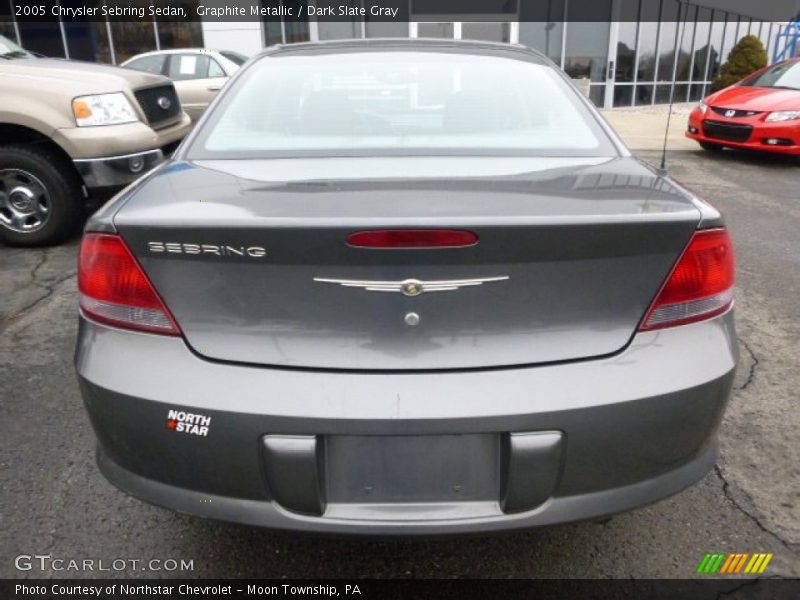 Graphite Metallic / Dark Slate Gray 2005 Chrysler Sebring Sedan