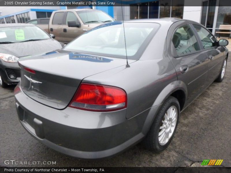 Graphite Metallic / Dark Slate Gray 2005 Chrysler Sebring Sedan