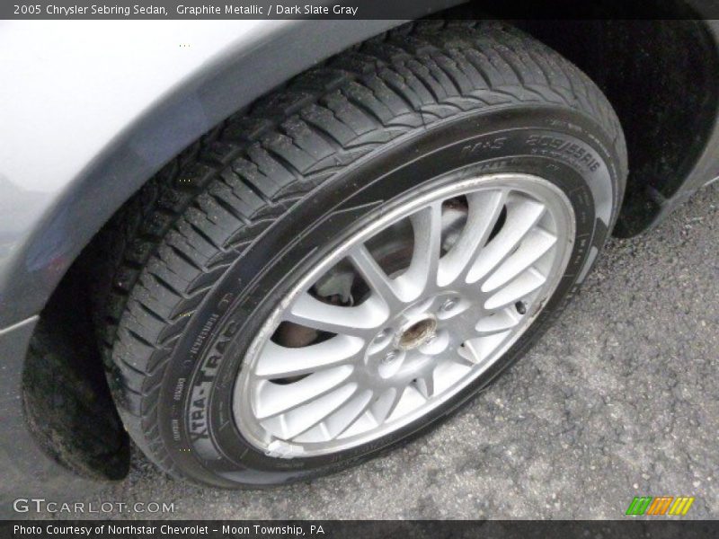 Graphite Metallic / Dark Slate Gray 2005 Chrysler Sebring Sedan