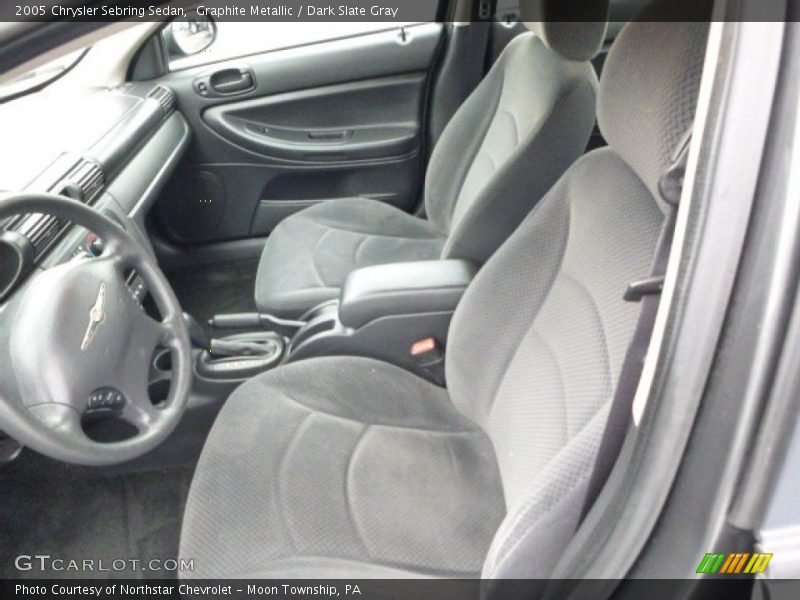 Graphite Metallic / Dark Slate Gray 2005 Chrysler Sebring Sedan