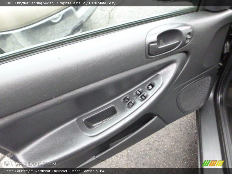 Graphite Metallic / Dark Slate Gray 2005 Chrysler Sebring Sedan