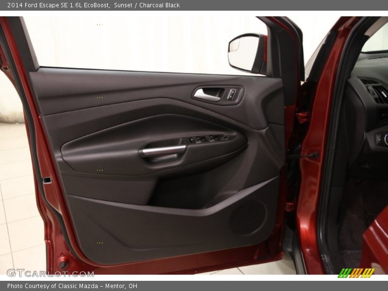 Sunset / Charcoal Black 2014 Ford Escape SE 1.6L EcoBoost