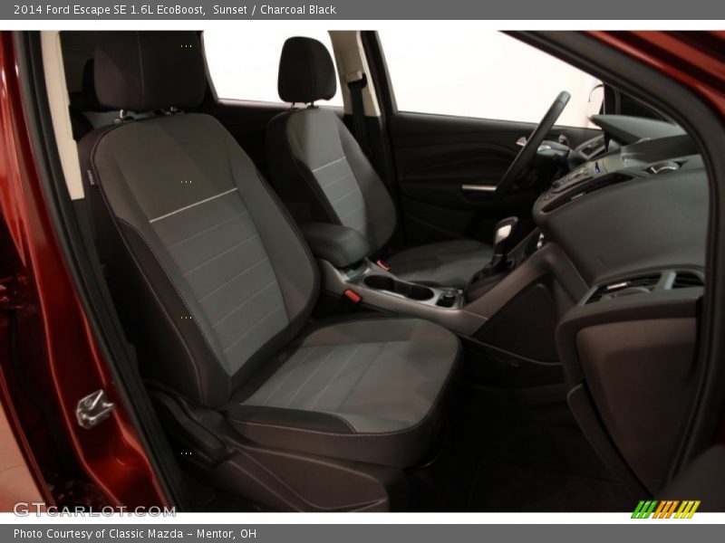 Sunset / Charcoal Black 2014 Ford Escape SE 1.6L EcoBoost