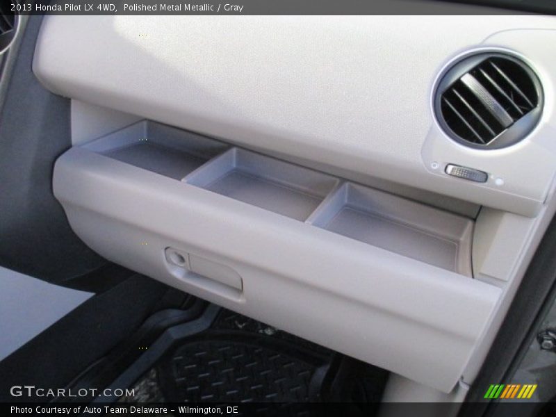Polished Metal Metallic / Gray 2013 Honda Pilot LX 4WD