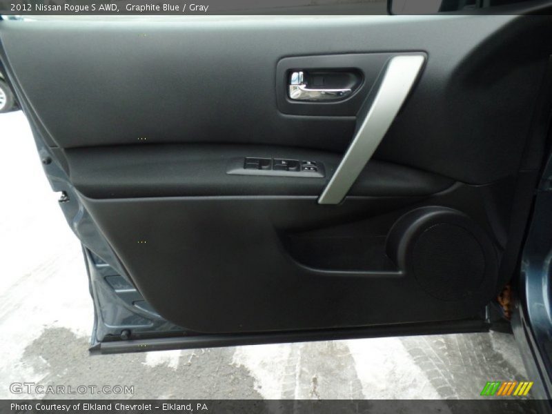 Graphite Blue / Gray 2012 Nissan Rogue S AWD