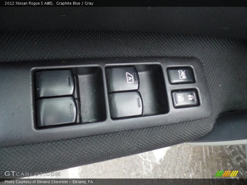 Graphite Blue / Gray 2012 Nissan Rogue S AWD