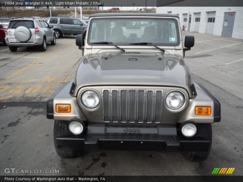 Light Khaki Metallic / Khaki 2004 Jeep Wrangler X 4x4
