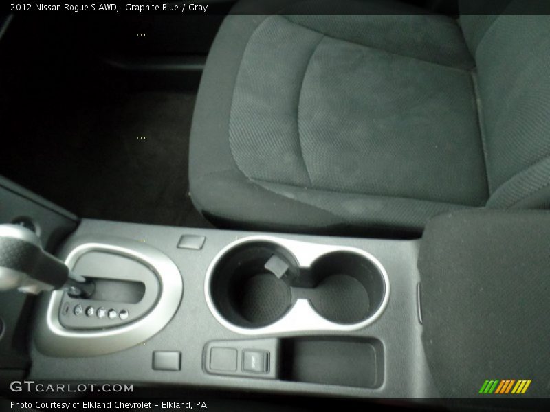 Graphite Blue / Gray 2012 Nissan Rogue S AWD