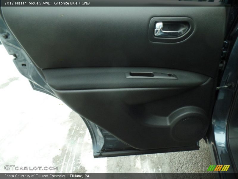 Graphite Blue / Gray 2012 Nissan Rogue S AWD
