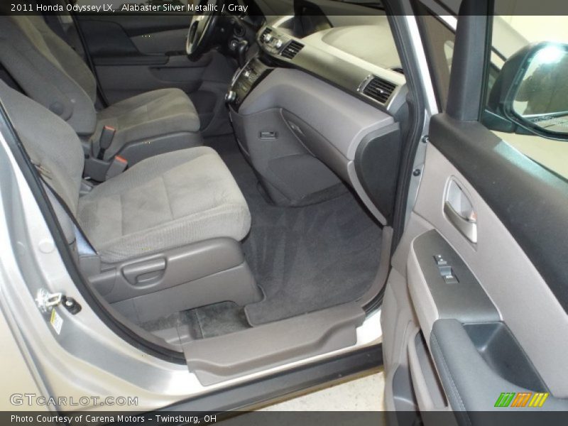 Alabaster Silver Metallic / Gray 2011 Honda Odyssey LX