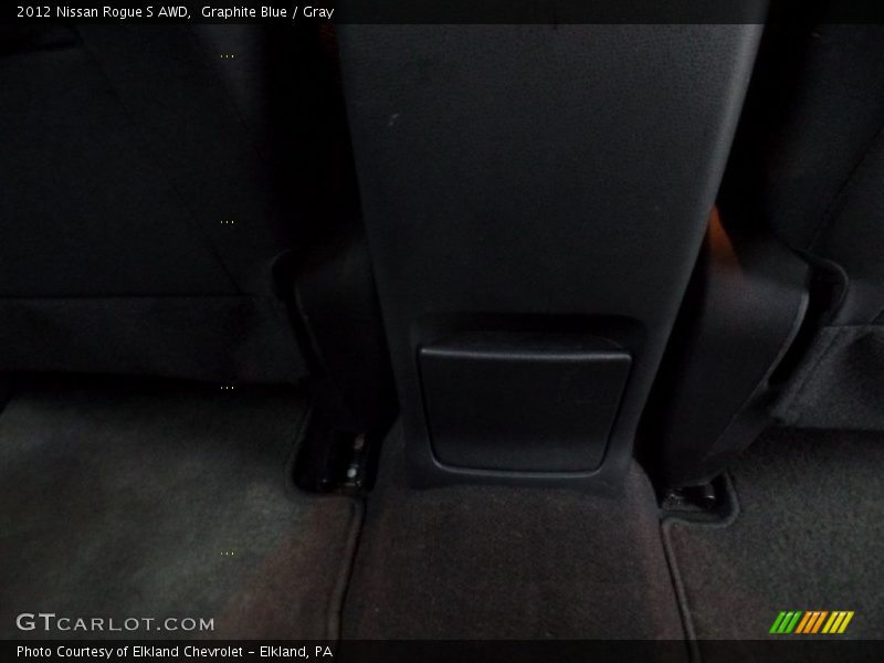 Graphite Blue / Gray 2012 Nissan Rogue S AWD