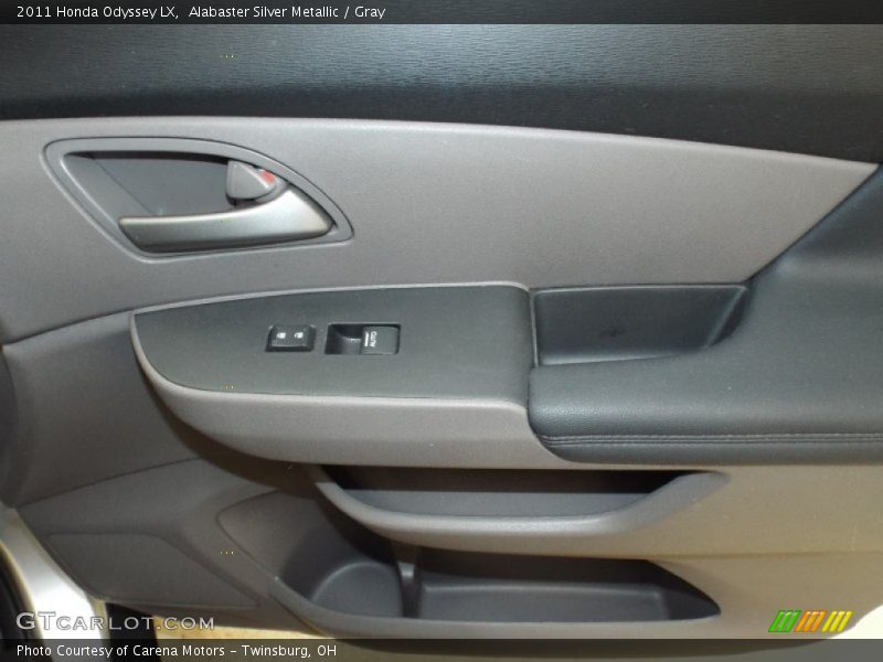 Alabaster Silver Metallic / Gray 2011 Honda Odyssey LX