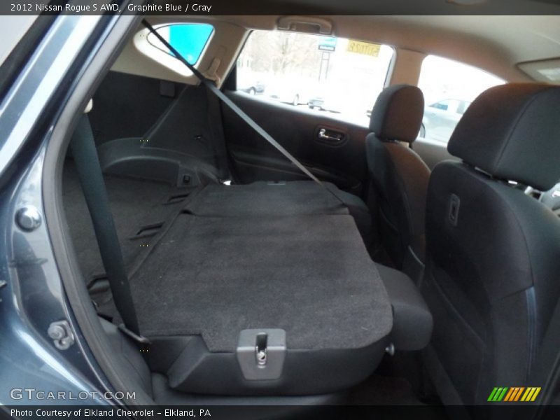 Graphite Blue / Gray 2012 Nissan Rogue S AWD