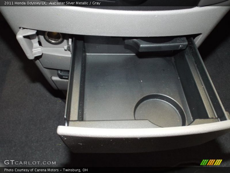 Alabaster Silver Metallic / Gray 2011 Honda Odyssey LX