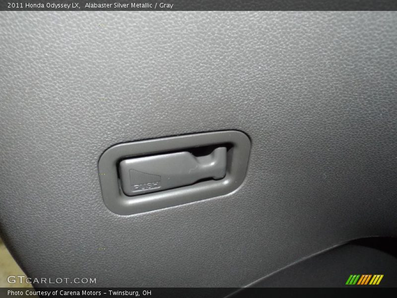 Alabaster Silver Metallic / Gray 2011 Honda Odyssey LX