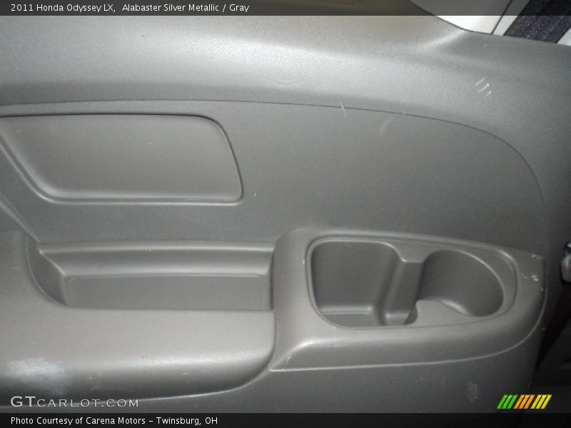 Alabaster Silver Metallic / Gray 2011 Honda Odyssey LX