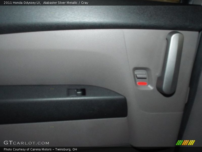 Alabaster Silver Metallic / Gray 2011 Honda Odyssey LX