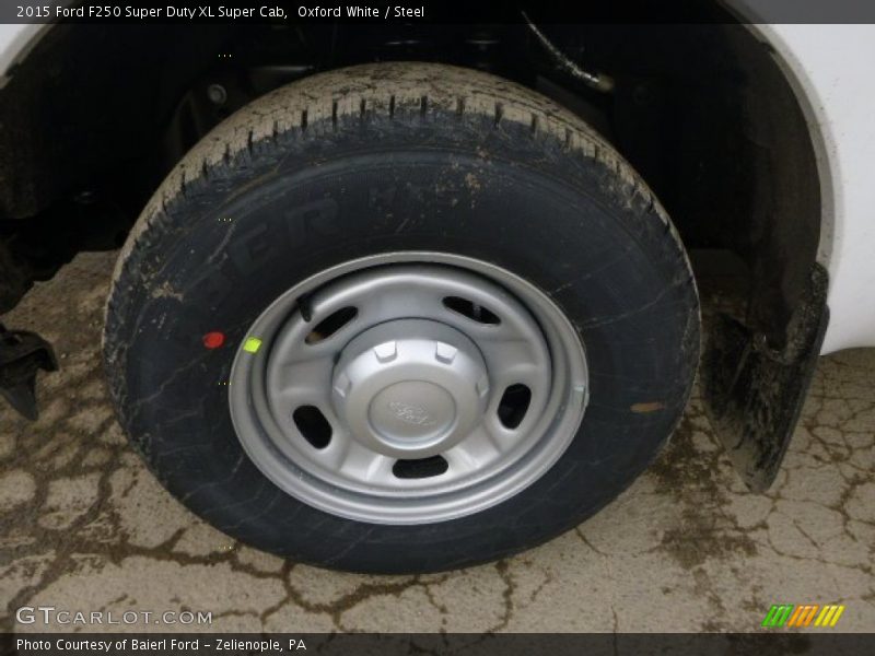 Oxford White / Steel 2015 Ford F250 Super Duty XL Super Cab