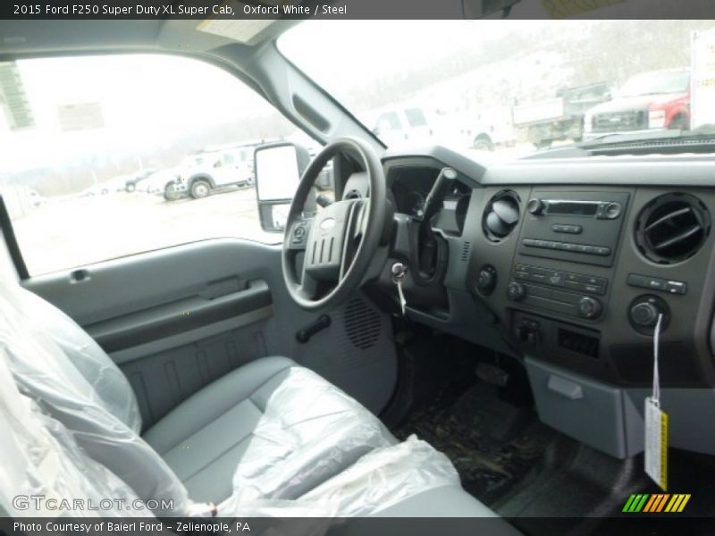 Oxford White / Steel 2015 Ford F250 Super Duty XL Super Cab