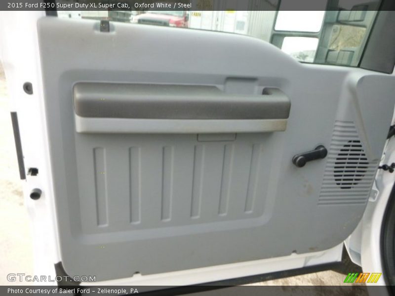 Oxford White / Steel 2015 Ford F250 Super Duty XL Super Cab