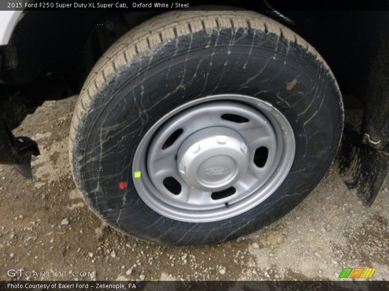 Oxford White / Steel 2015 Ford F250 Super Duty XL Super Cab