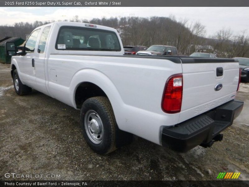 Oxford White / Steel 2015 Ford F250 Super Duty XL Super Cab