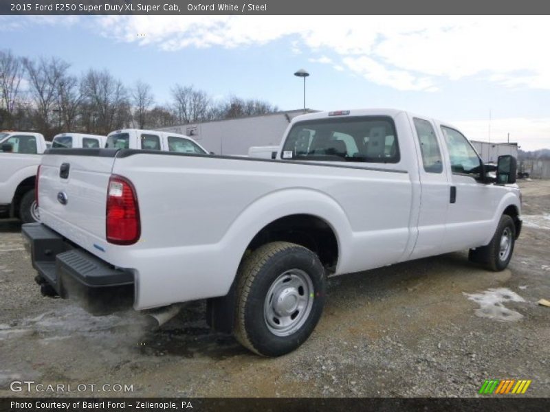 Oxford White / Steel 2015 Ford F250 Super Duty XL Super Cab