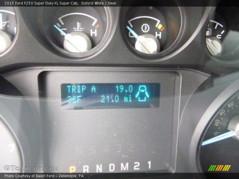 Oxford White / Steel 2015 Ford F250 Super Duty XL Super Cab