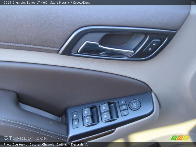 Sable Metallic / Cocoa/Dune 2015 Chevrolet Tahoe LT 4WD