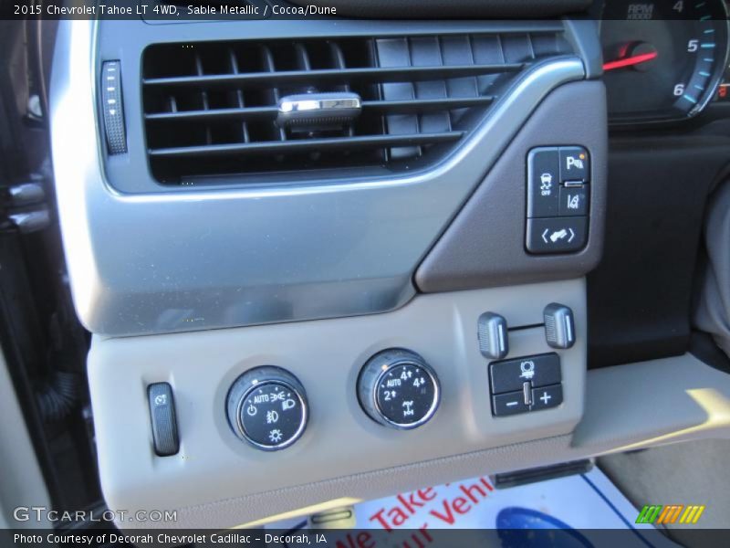Sable Metallic / Cocoa/Dune 2015 Chevrolet Tahoe LT 4WD