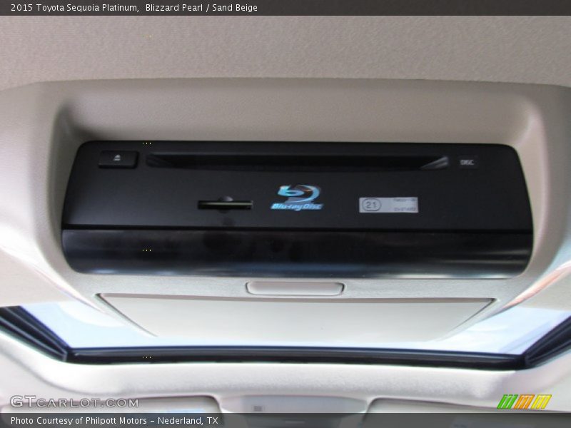 Blizzard Pearl / Sand Beige 2015 Toyota Sequoia Platinum