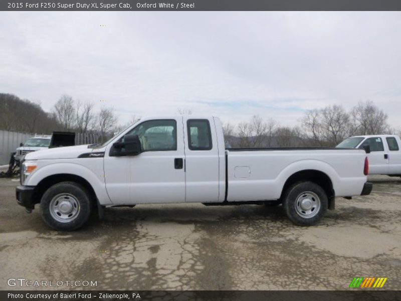 Oxford White / Steel 2015 Ford F250 Super Duty XL Super Cab