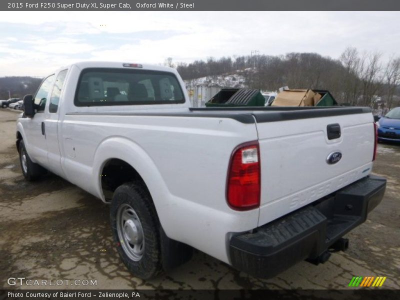 Oxford White / Steel 2015 Ford F250 Super Duty XL Super Cab