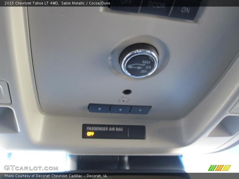 Sable Metallic / Cocoa/Dune 2015 Chevrolet Tahoe LT 4WD