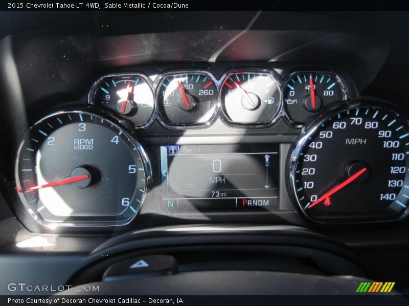 Sable Metallic / Cocoa/Dune 2015 Chevrolet Tahoe LT 4WD